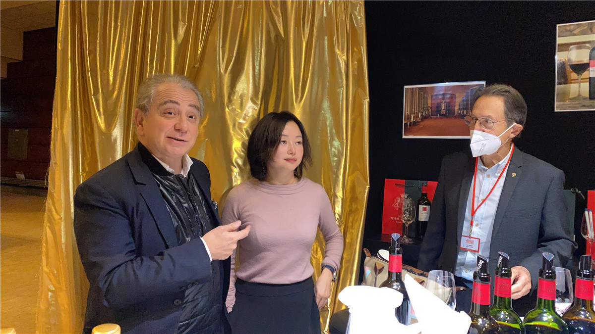 法國(guó)12月(yuè)初舉辦的(de)“貝丹德梭品酒會(huì)”